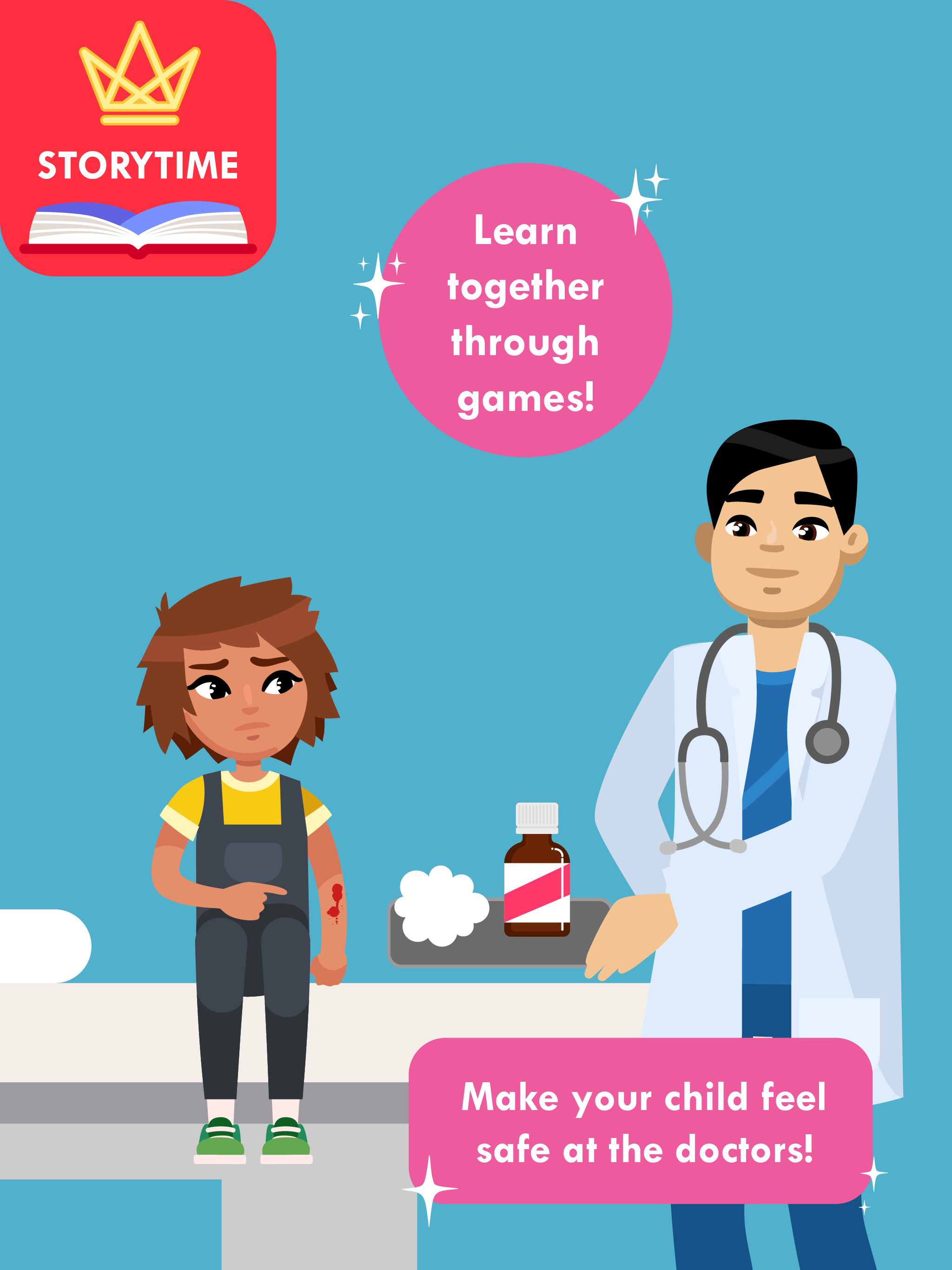 StoryTime Kids: Doctor Visit screenshot 11