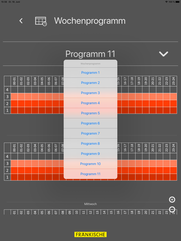 profi-air cockpit iPad screenshot