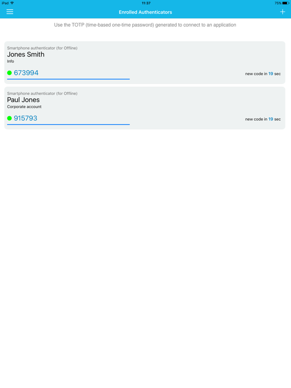 Screenshot #4 pour NetIQ Advanced Authentication
