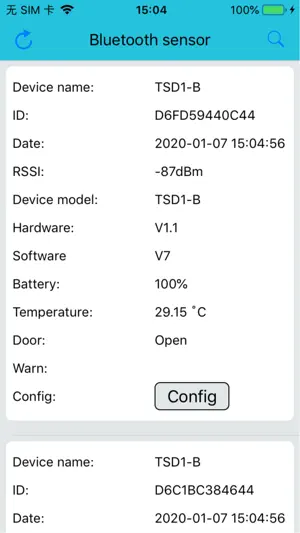 TFTBLE screenshot 2