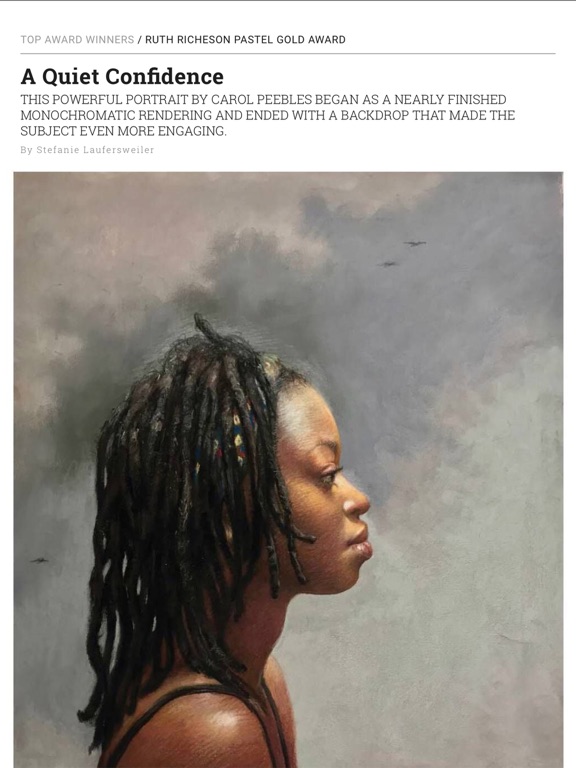 Pastel Journal iPad screenshot 4 - Magazines & Newspapers app