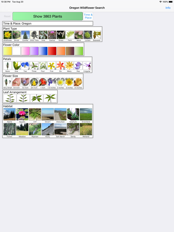 Screenshot #4 pour Oregon Wildflower Search