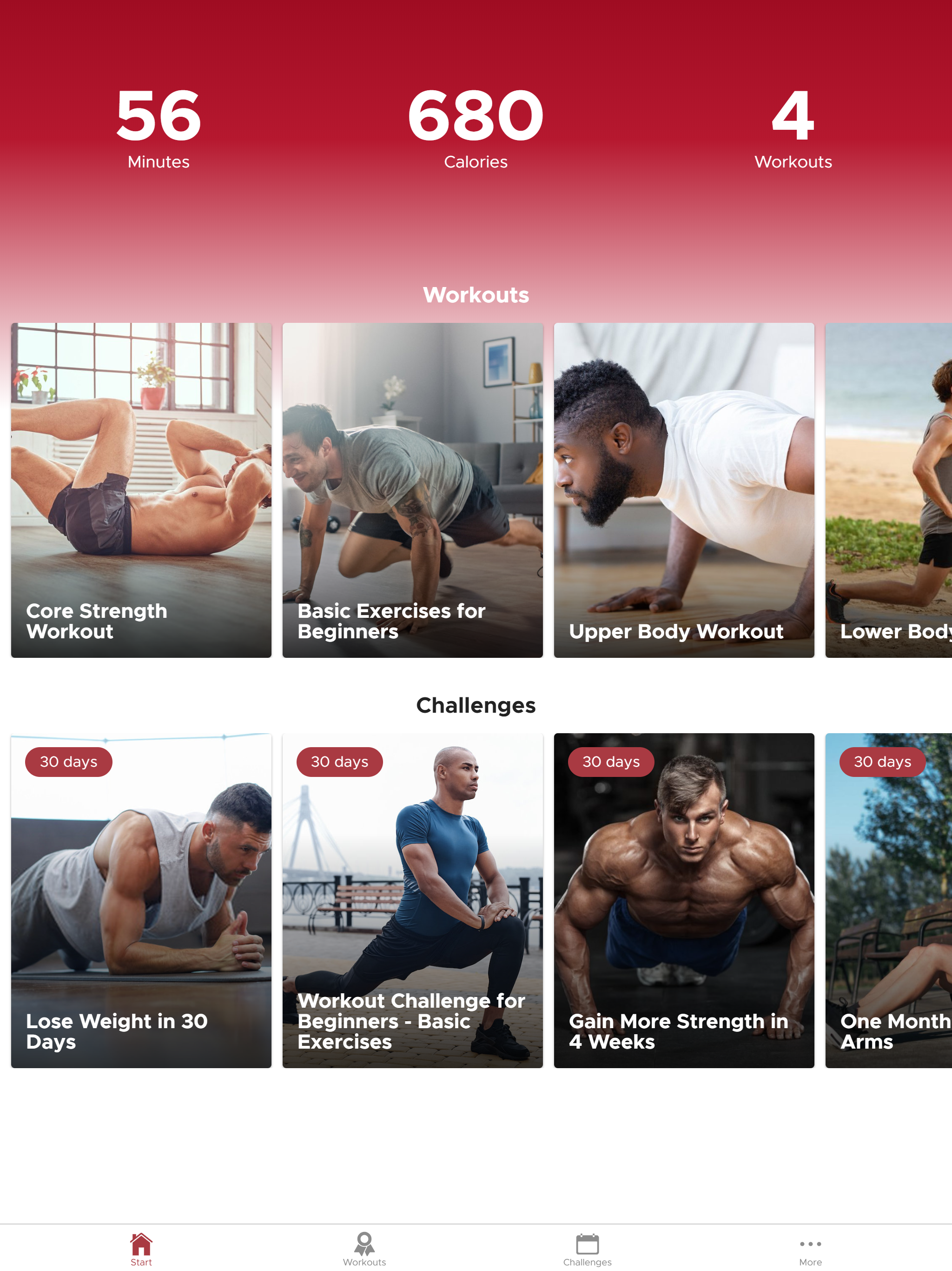 At Home Workouts for Men