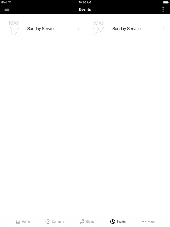 Jamestown Baptist Church iPad screenshot 3 - Lifestyle app