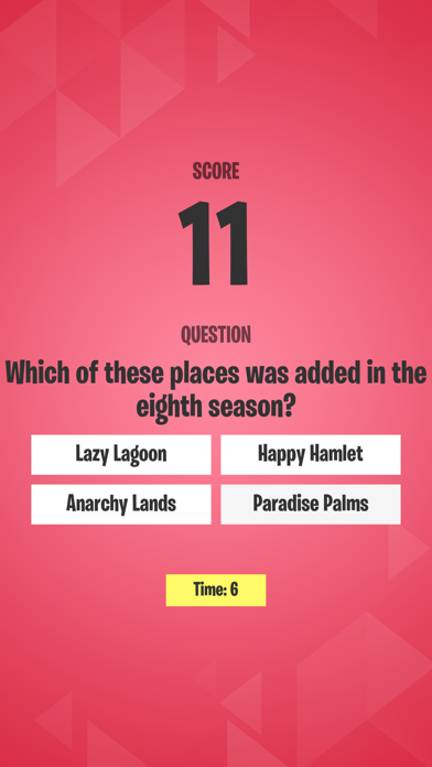 screenshot of FortQuiz - True or False 2