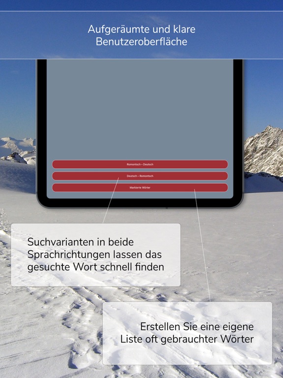Screenshot #6 pour Wortsammlung Sursilvan
