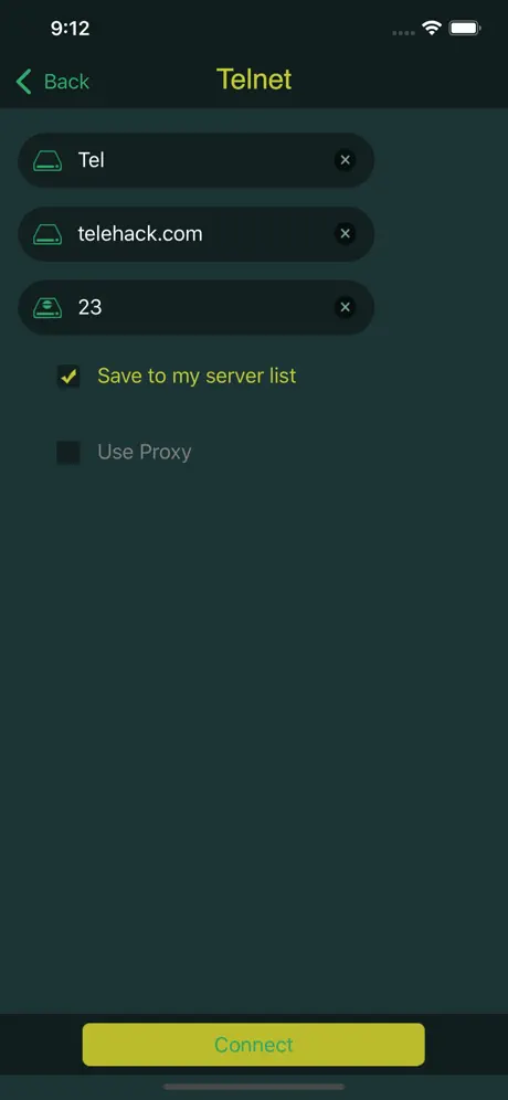 iTerminal - SSH Telnet Client