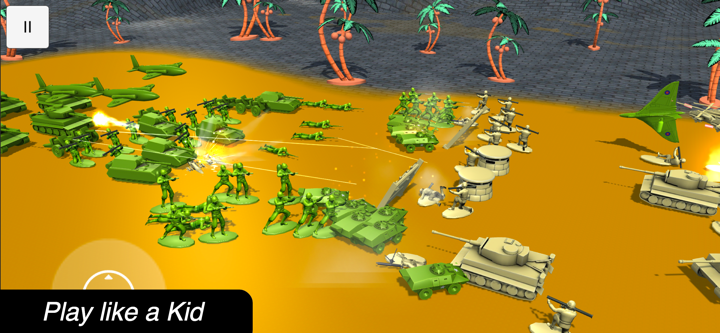 Army Men Battle Simulator screenshot 1