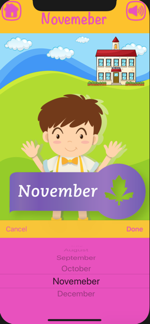 Learning Days Of Week & Months(圖3)-速報App