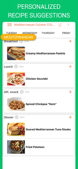 Game screenshot Recipe Calendar - Meal Planner apk