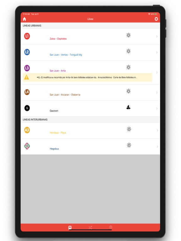 Screenshot #6 pour IrunBus