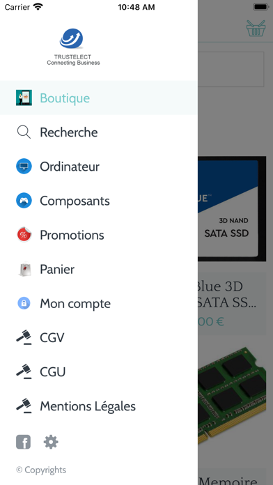 TRUSTELECT Store Screenshot