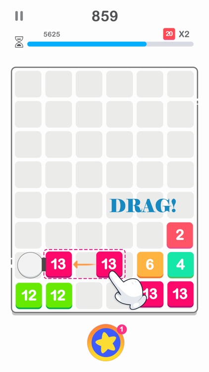 Drag n Merge: Bubble