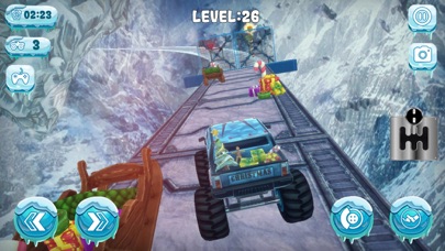 Chrismas Mountin Monster Truck Screenshot