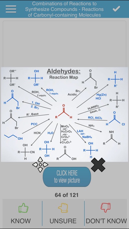 DAT Organic Chem Cram Cards