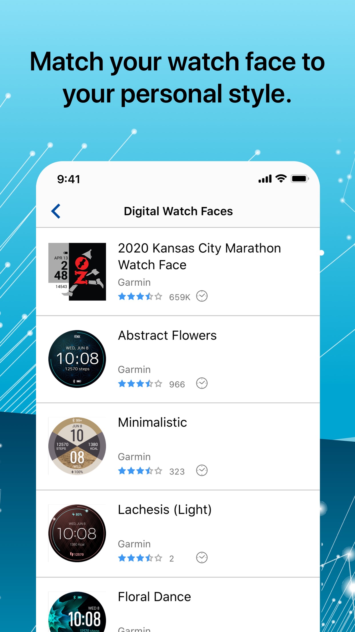 Screenshot 2 of Connect IQ™ Store