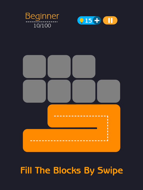 Screenshot #4 pour One Line Block Puzzle