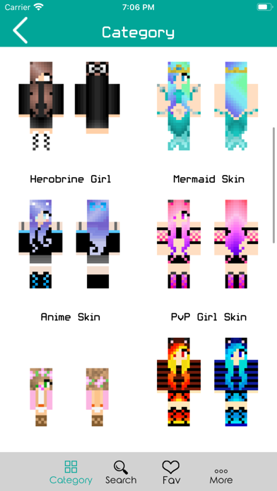 Girl Skins for Minecraft PE !!のおすすめ画像1