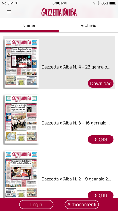 Gazzetta d'Alba Screenshot