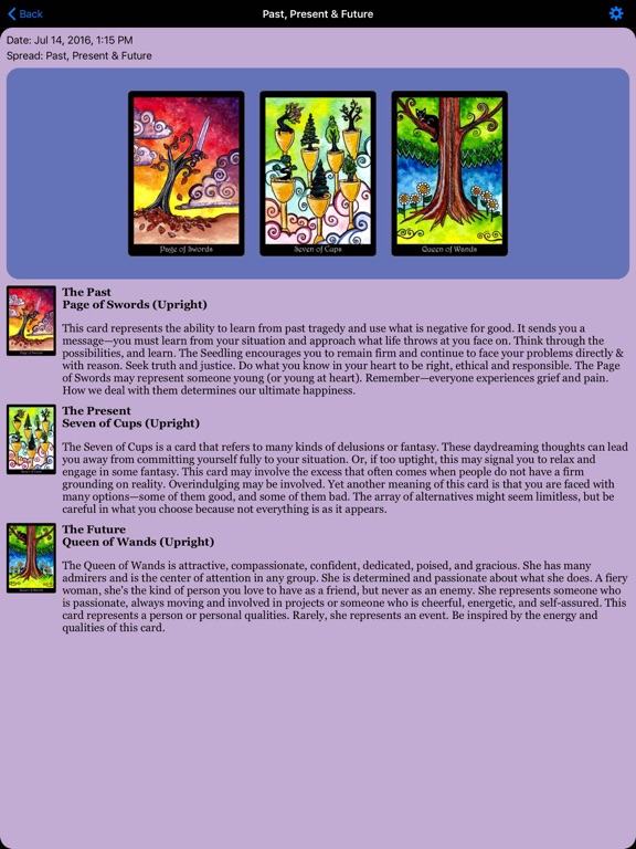 Tarot of Treesのおすすめ画像4