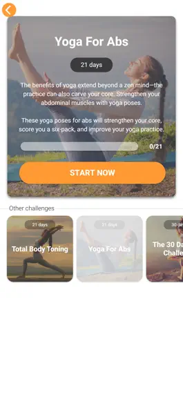 Game screenshot Yoga Workout Challenge apk