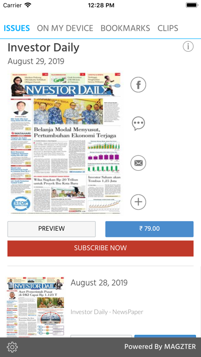 Investor Daily Indonesia Screenshot