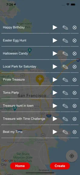 Game screenshot Treasure Hunts-Create Your Own apk