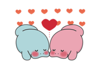 Bashful American Manatee Emoji