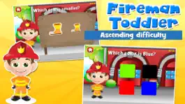 Game screenshot Fireman Toddler Games apk