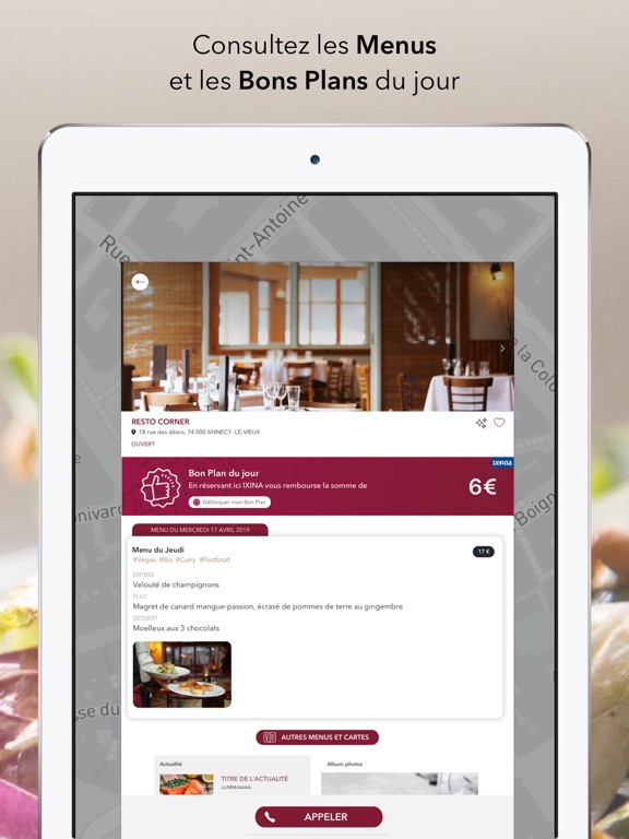 Screenshot #4 pour Menu du Jour MDJ