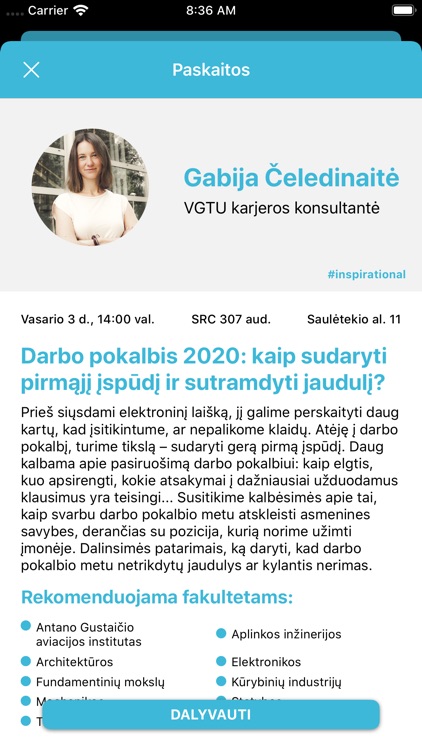 Karjeros dienos VGTU screenshot-3