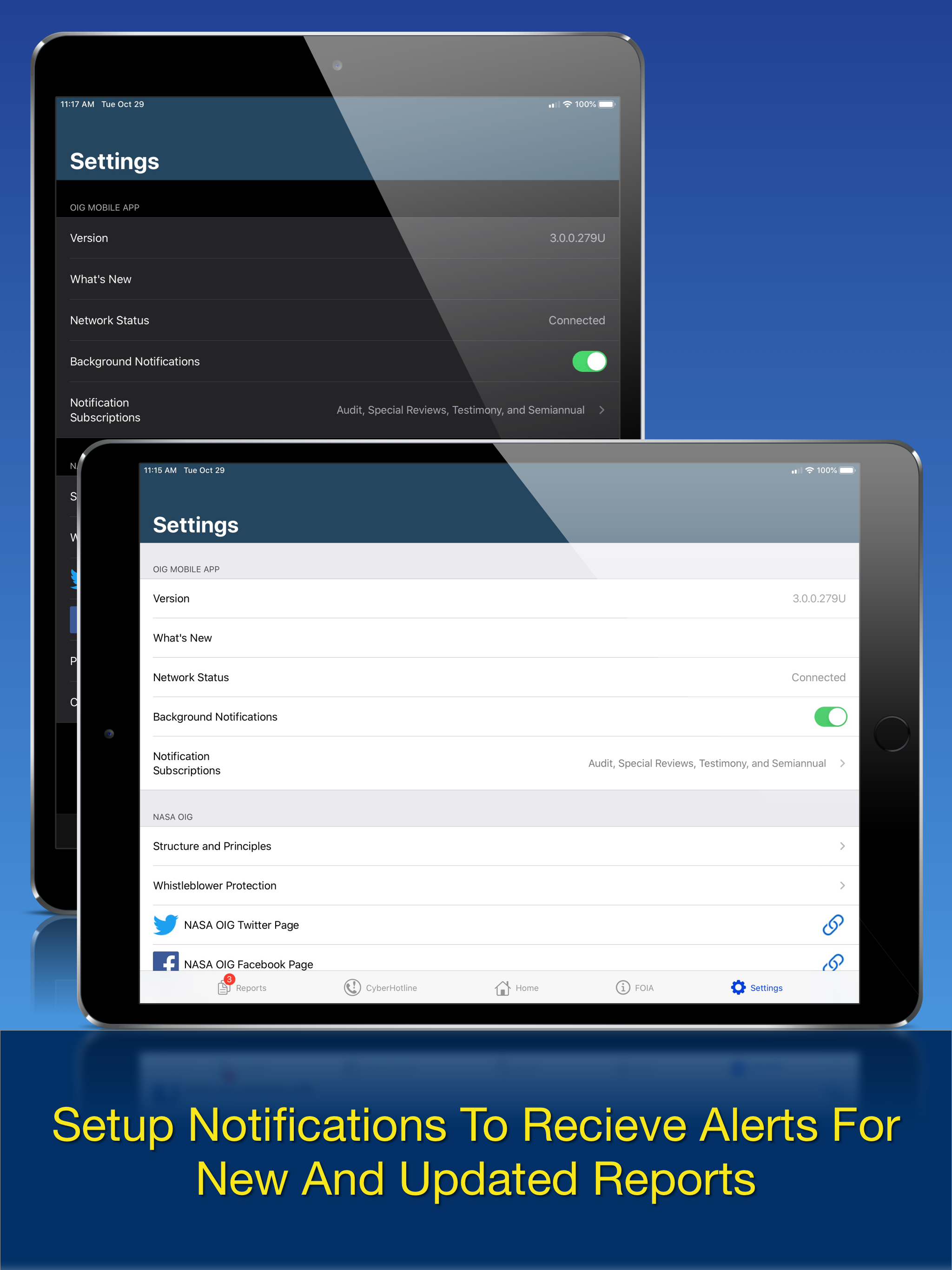 NASA OIG Mobile