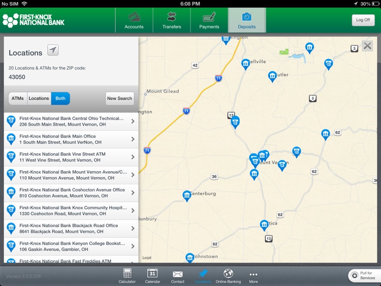 First-Knox Natl Bank for iPad screenshot-3