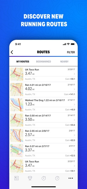 Under Armour推出的Map My Fitness(圖4)-速報App