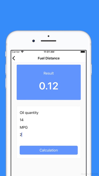 Fuel Consumption Calc
