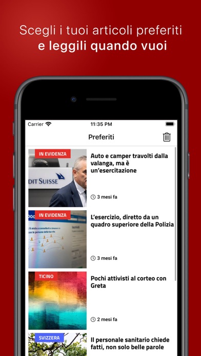 TicinoNews Screenshot