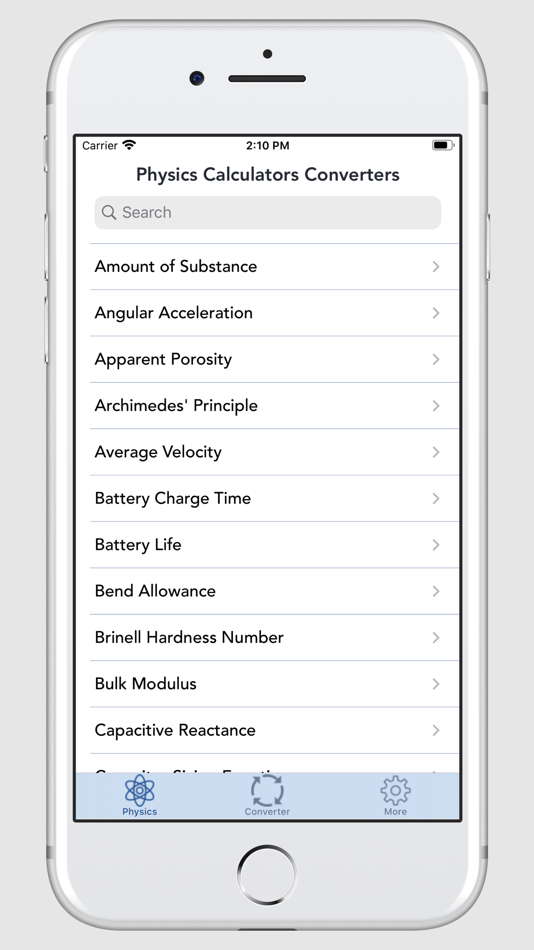 #1. Physics Calculators Converters (iOS) By: V PUGAZHENTHI
