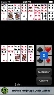 baker's dozen solitaire iphone screenshot 2