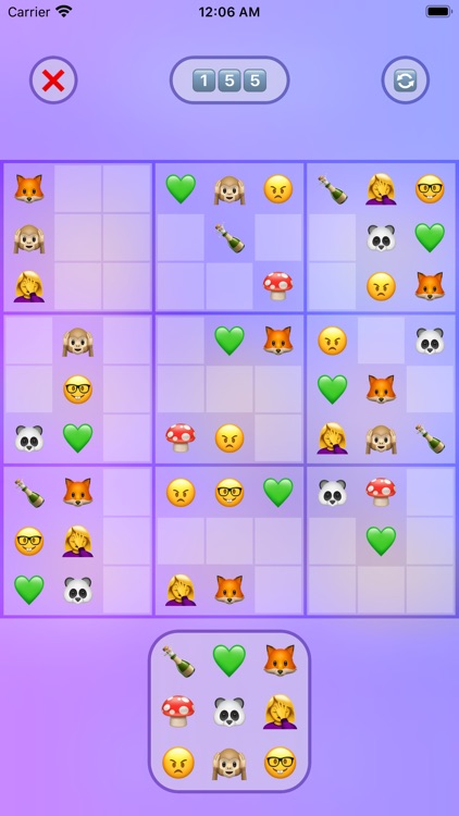 Jan's Emoji Sudoku