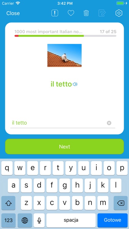Learn Italian: Voc App Lessons screenshot-5