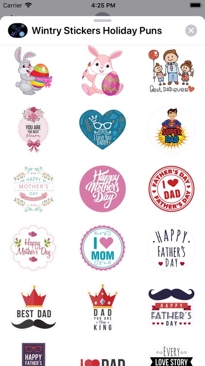 Wintry Stickers Holiday Puns screenshot-7