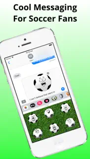 soccer emojis - game emotions iphone screenshot 4