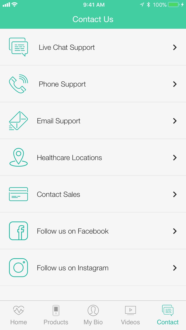 iPhone screenshot