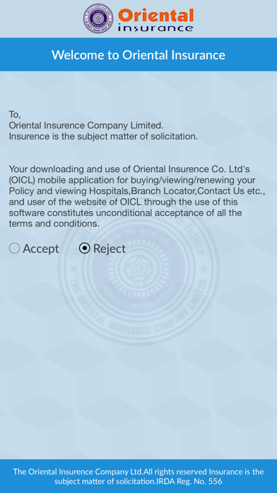 Oriental Insurance On Mobile Screenshot