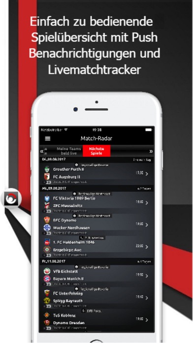 Screenshot #3 pour Fantomic - Fussball Liveticker