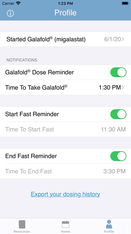 Galafold® MyDay - Australia screenshot-5