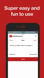 How to cancel & delete self-destructing messages 4