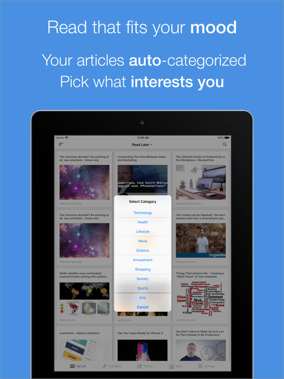 Screenshot #6 pour PaperSpan: Save Web for Later