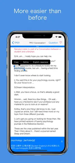 Game screenshot TPO Listening for TOEFL® Plan hack