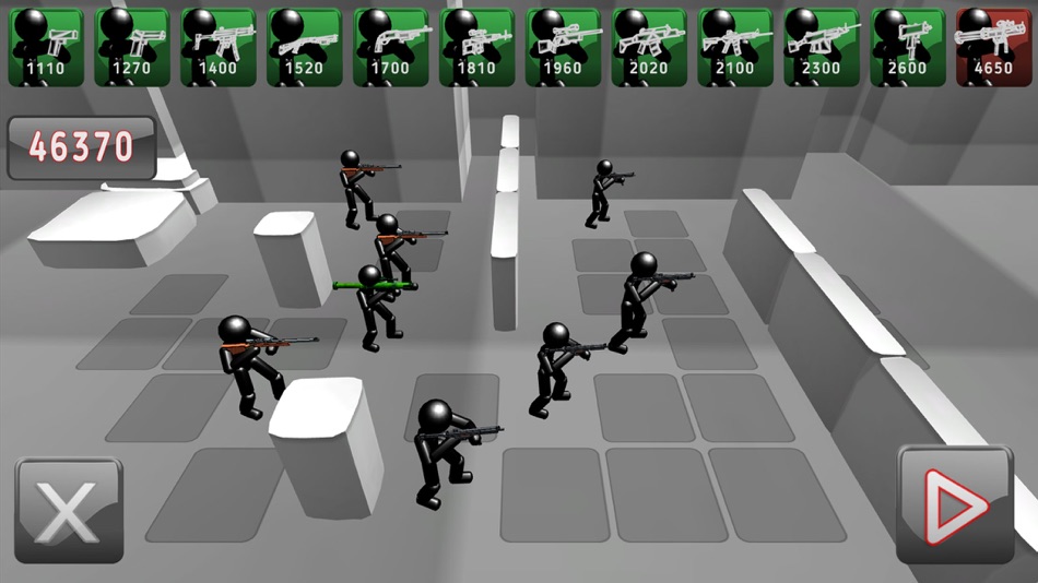 #1. Battle Simulator Counter Stick (iOS) Podle: Iurii Nikshych